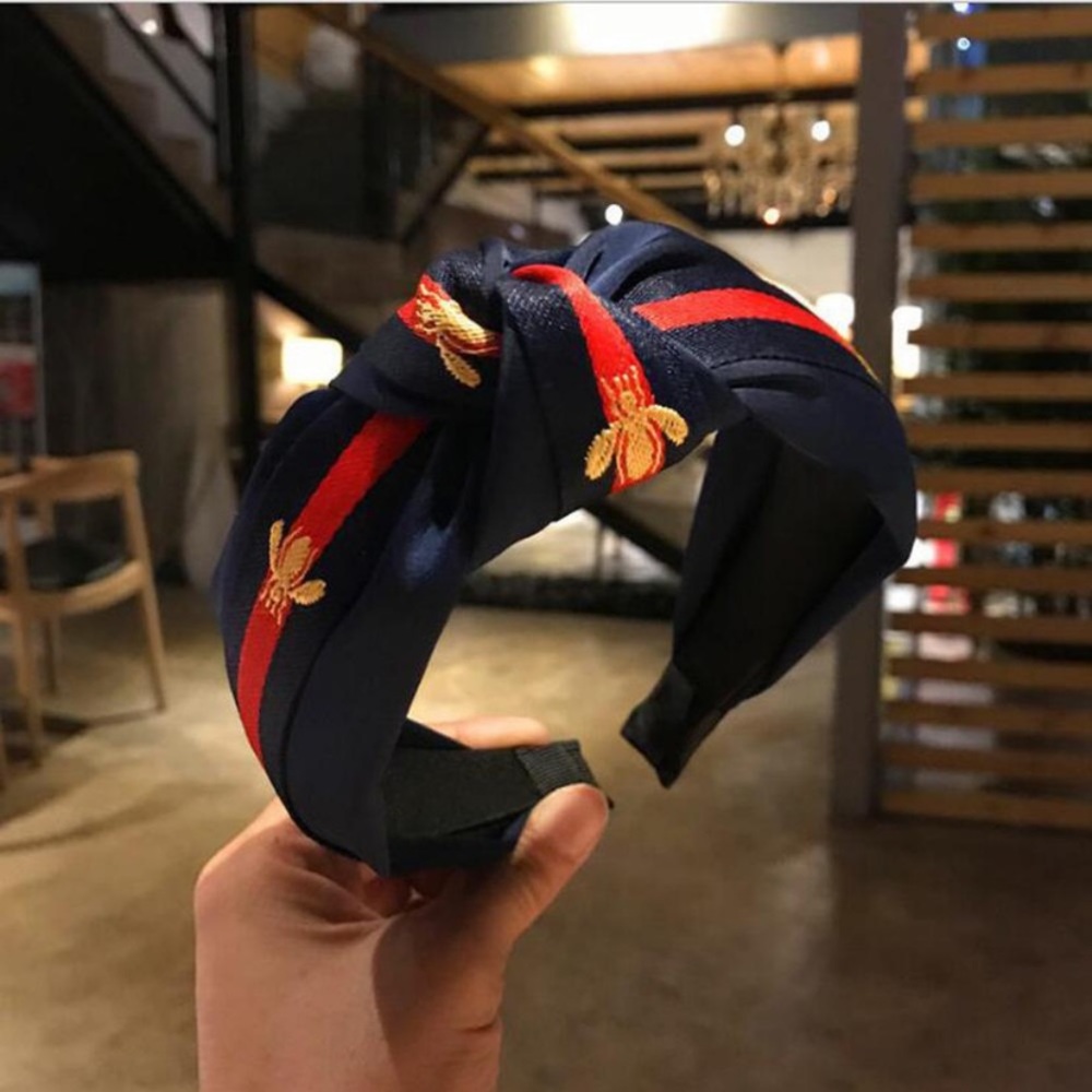 🆕 Bee Print Scarf Headband